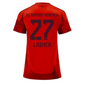 Bayern Munich Konrad Laimer #27 Hjemme skjorte til dame 2024-25 Kortermet